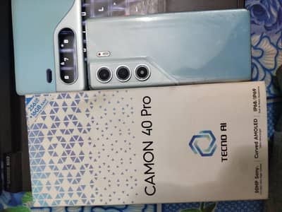 Tecno Camon 40 Pro 9 Months Warranty