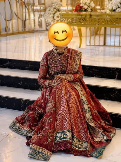 reddish maroon double Maxy