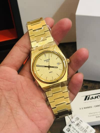Ti$$OT T137.410. 33.021. 00 PRX Men's Original Swiss Made Watch