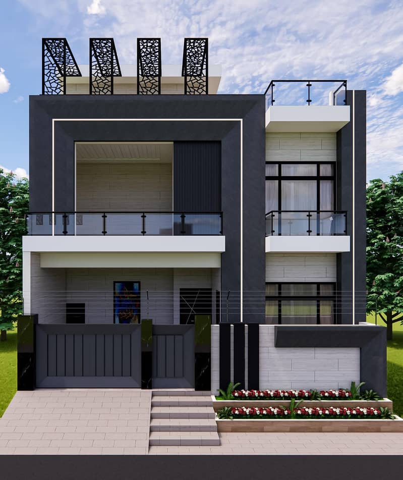 3D Architecture Visualization Service 1
