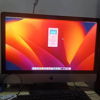 iMac 2017 27” i7 16gb ram 512gb ssd 4gb graphic card 120k