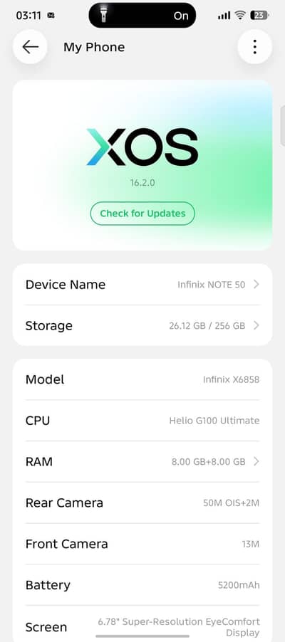 Infinix Note 50