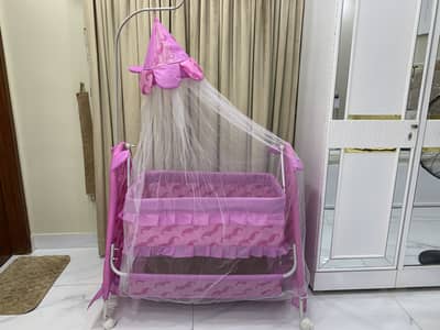 Baby girl Swings cot