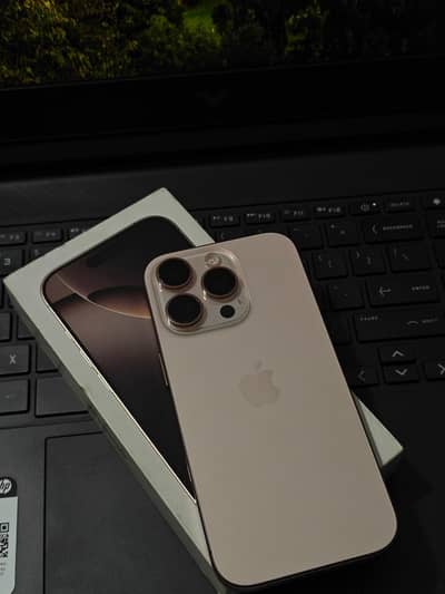 Apple iPhone 16 Pro 256gb with box factory unlock