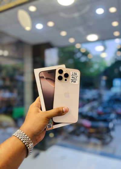 iPhone 16 Pro Max 256GB PTA Approved