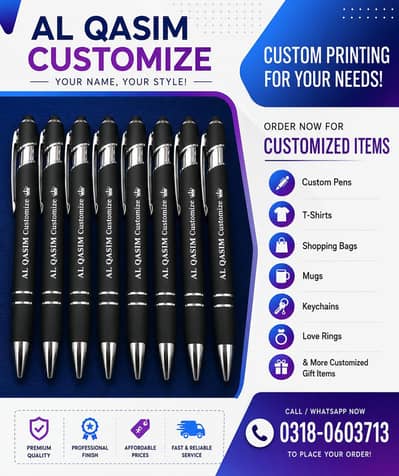 Name Pen Customize printing