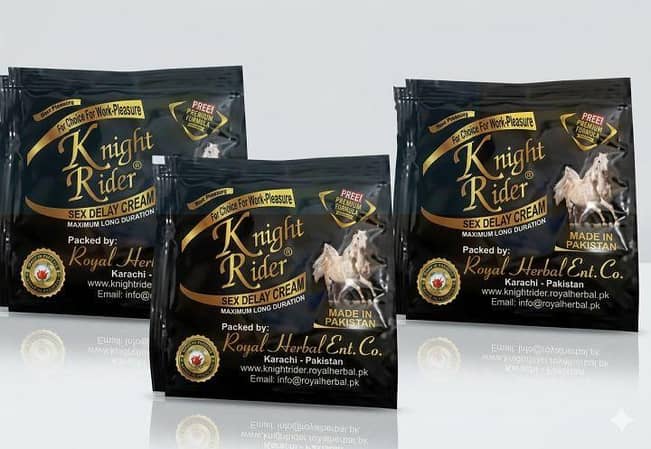 Knight Rider Condoms Pack of 5 Cream Combo | Extra Timing Delay Condoms for Men