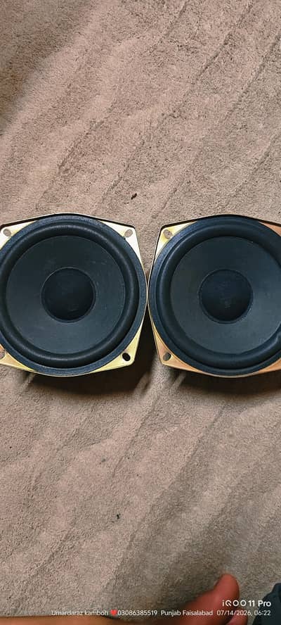 Sony original 5 inch speaker woffer total working