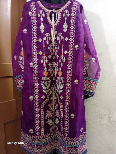 OMAL BY KOMAL  medium size dress 3pcs  women HOME DELIVERY