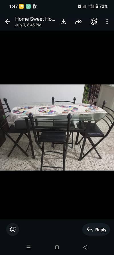DINING TABLE FOR SALE
