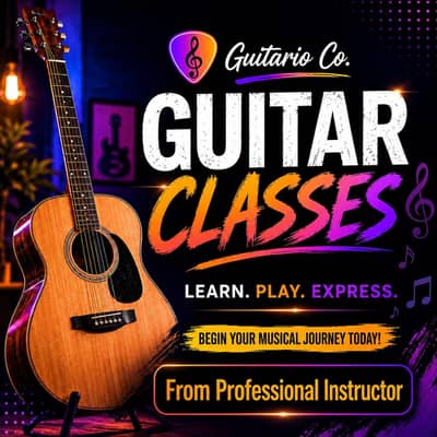 Learn Acoustic Guitar From A Professional Tutor