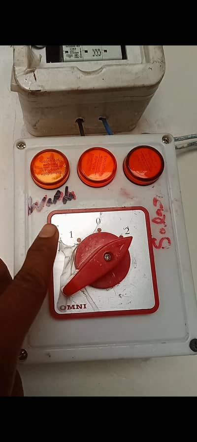 rotary change over mena wapta or solar p lagya h