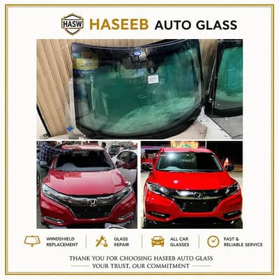 Honda Vezel FRONT Back SCREEN Haseeb Auto Glass