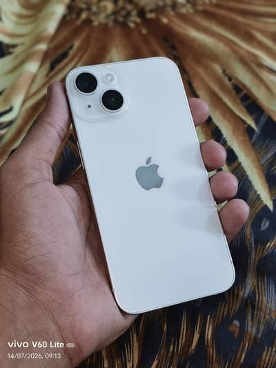 Apple iPhone 14 (PTA Approved, 128GB, White)
