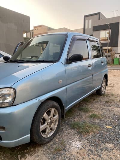 Subaru Pleo 2008/12 sky blue  very good condition home used for sale