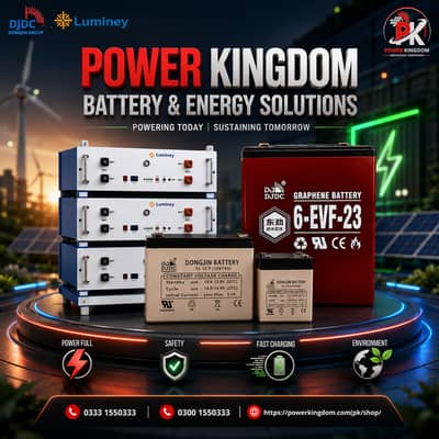 DJDC Battery 12V | Lead Acid & Graphene Series | UPS Solar Battery