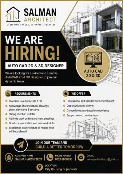 Auto Cad 2d and 3d