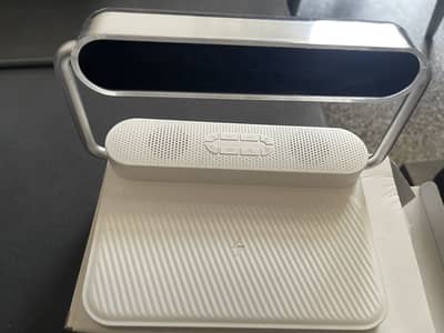wireless charger, Bluetooth speaker. Office table lamp or