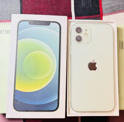 iphone 12 Dual Sim Pta Approved 128 GB Box