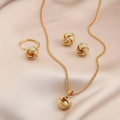  5pcs Luxury Women'S Jewelry, Including Bracelets, Necklaces, Earr
