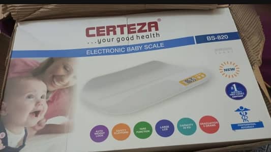 Certeza BS-820 Electronic Baby Scale – Brand New Box Pack