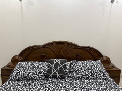 Wooden Bed Set