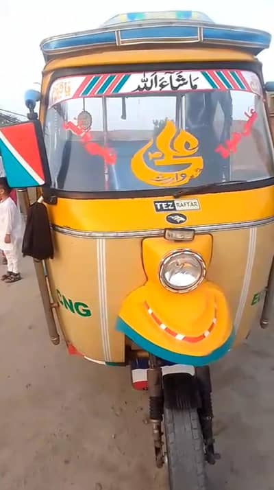 cng rickshaw tez raftar