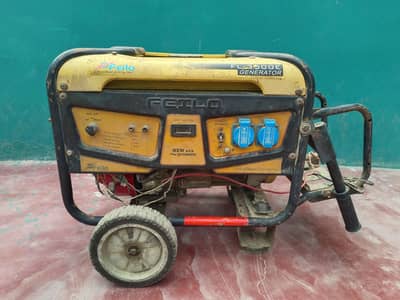 Feilo FL-3500E 2.8KW Petrol Generator with AVR – Good Condition