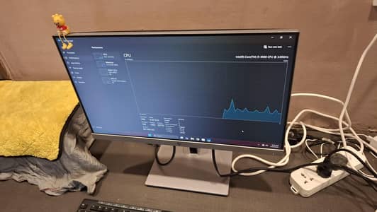 HP EliteDesk 800 G5 Mini PC + LED Borderless Monitor 