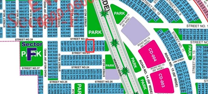 10 Marla Park-Facing Plot for Sale in DHA Bahawalpur Sector F | Prime Location