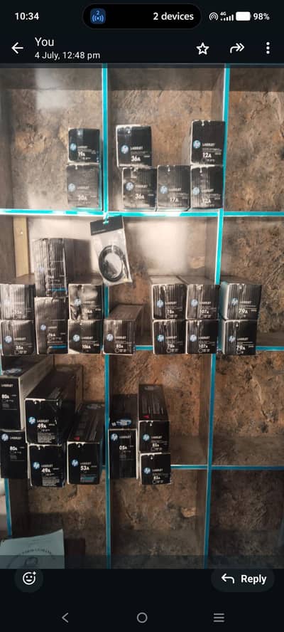 HP Toner box pack