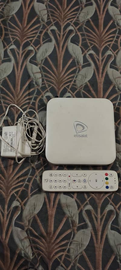 Etisalat Android TV Box Device With Box