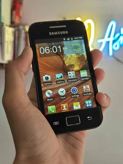 Samsung Galaxy Ace PTA Approved with New Battery and in New Condition