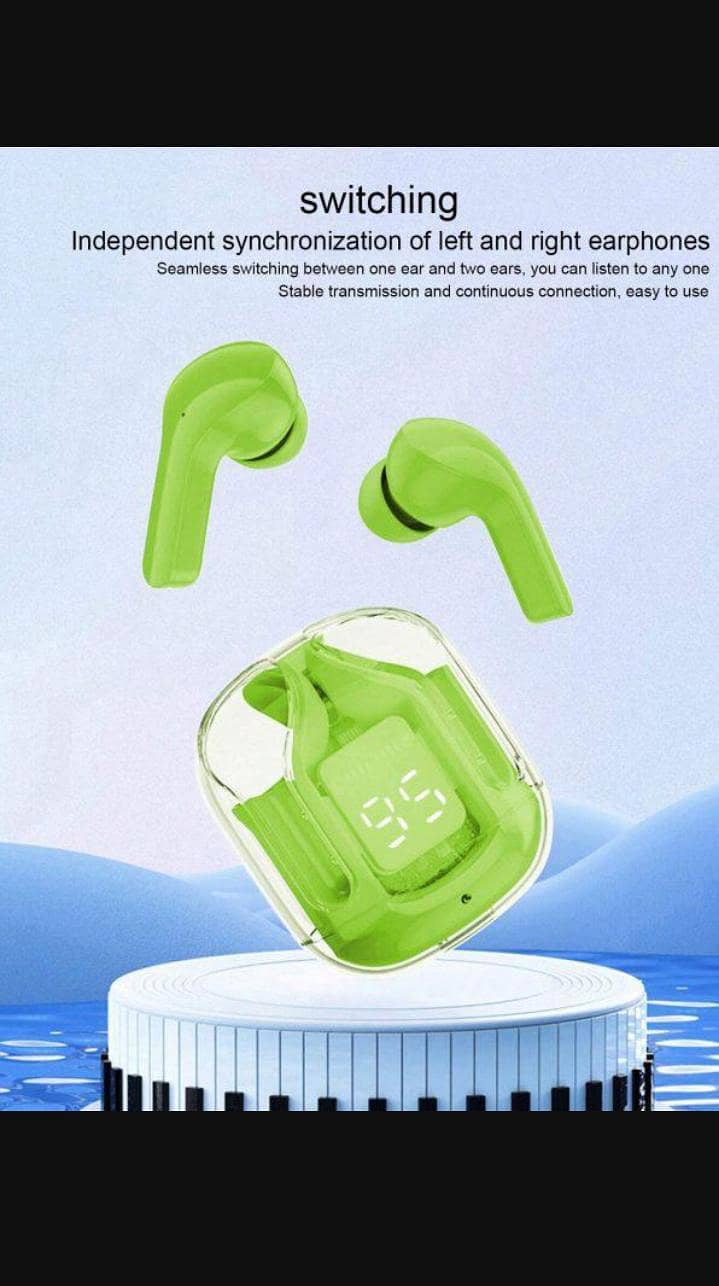 Transparent earbuds 2