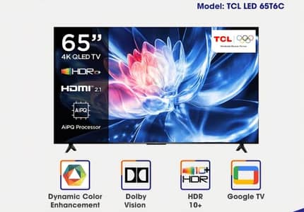 65 Inches TCL QLED Model T6D