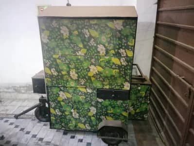 Heavy Duty Mobile Food Stall / Food Cart for Sale