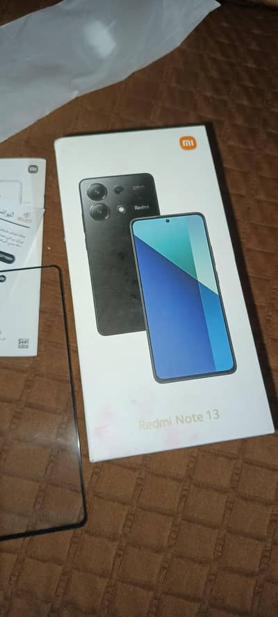 Xiaomi Redmi Note 13 No Open no repair box with All Accessories