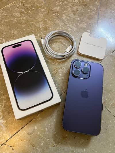 Apple iPhone 14 Pro Factory Unlock 128Gb complete box Physical+Esim