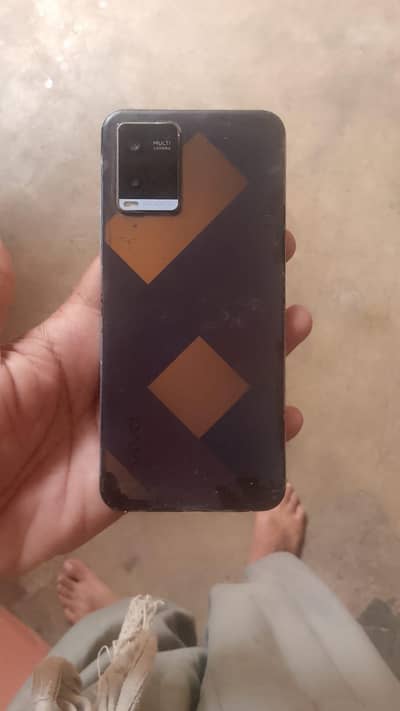 Vivo Y21 4/64  onli kit glass crack