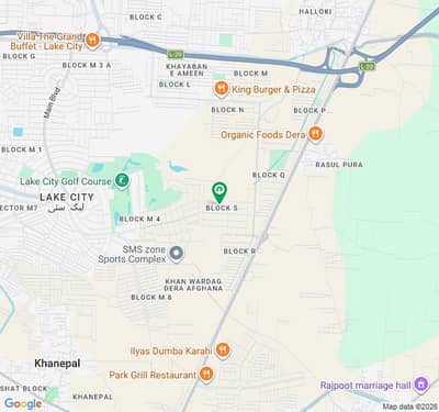 Residential Plot Sized 1 Kanal In Khayaban-e-Amin - Block S