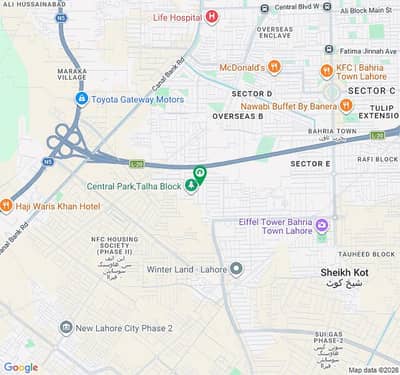 10 Marla Builder Location Hot Plot#309 Available For Sale In Talha BLock Bahria Town Lahore.