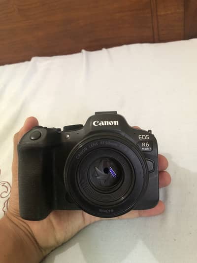 Canon R6 Mark ii with 50mm lens Rf 1.8