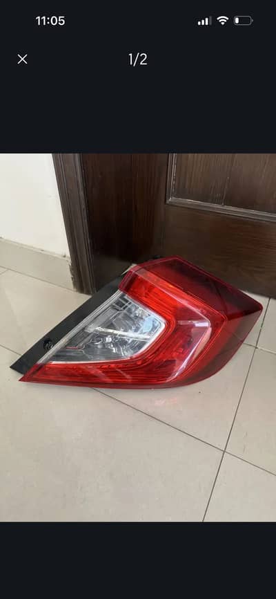 Civic x right back light