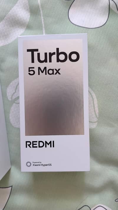 Redmi Turbo 5 Max 12GB/256GB – Brand New Box Packed