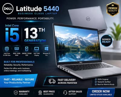Dell latitude 5440(i5.13Generation. 16gb ram . 256gb nvme)