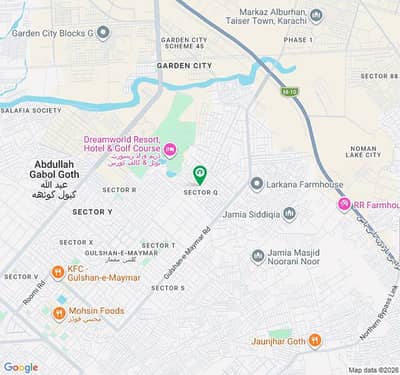 240 Sqyd Prime Location Plot Available For Sale In Gulshan E Maymar Sector Q