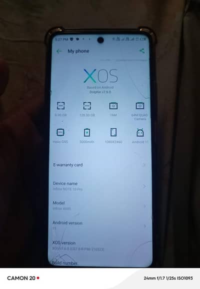 infix note 10 pro