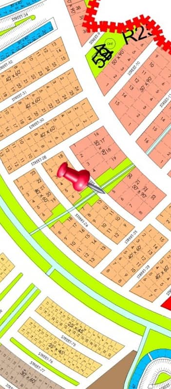 30 Marla Category A Plot | Extra Land Paid | Prime Location in Sector F | Street 27 | DHA Islamabad