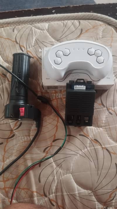 kids car remote and kit new and bike race