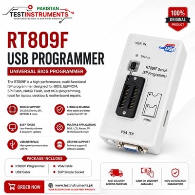 RT809F ISP Programmer in Pakistan